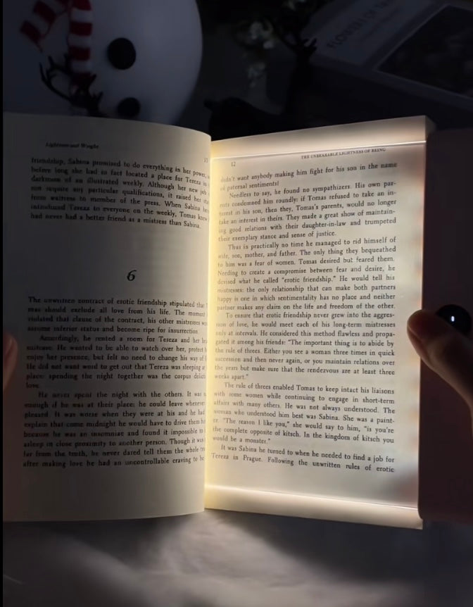 LED Läsplatta™ - Skonsamt ljus för ögonen