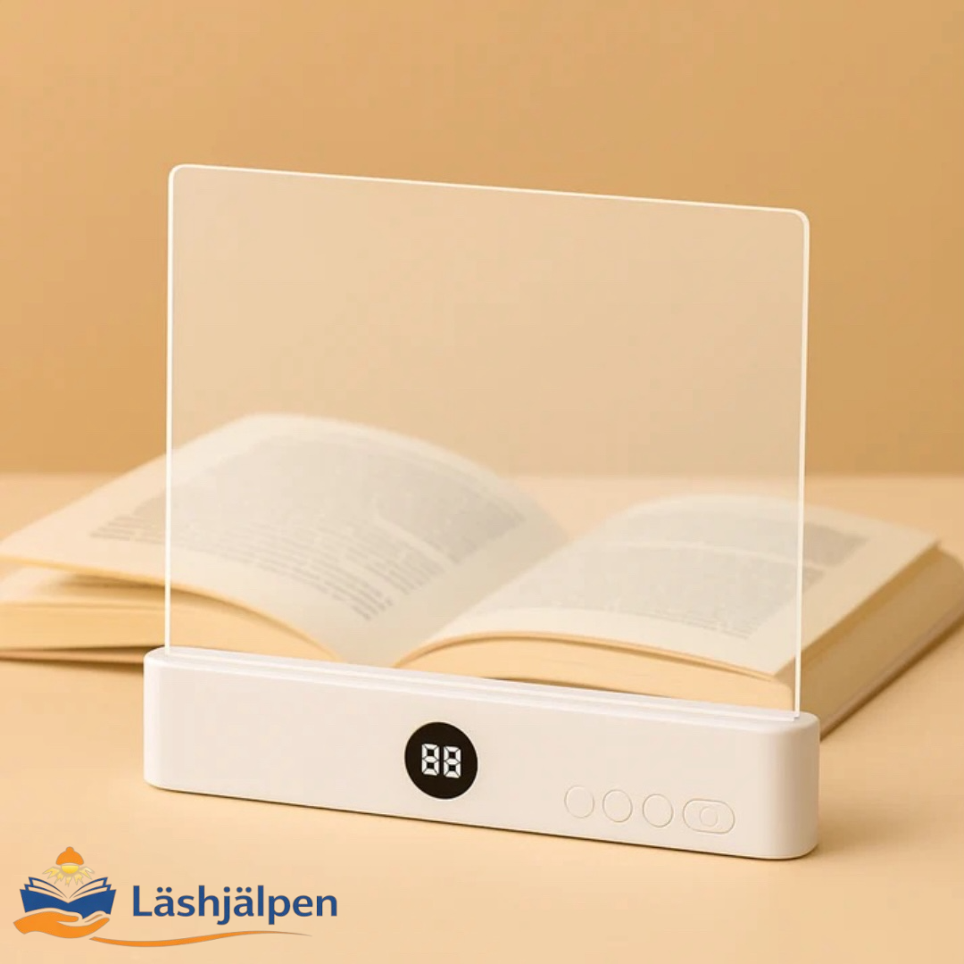 LED Läsplatta™ - Skonsamt ljus för ögonen